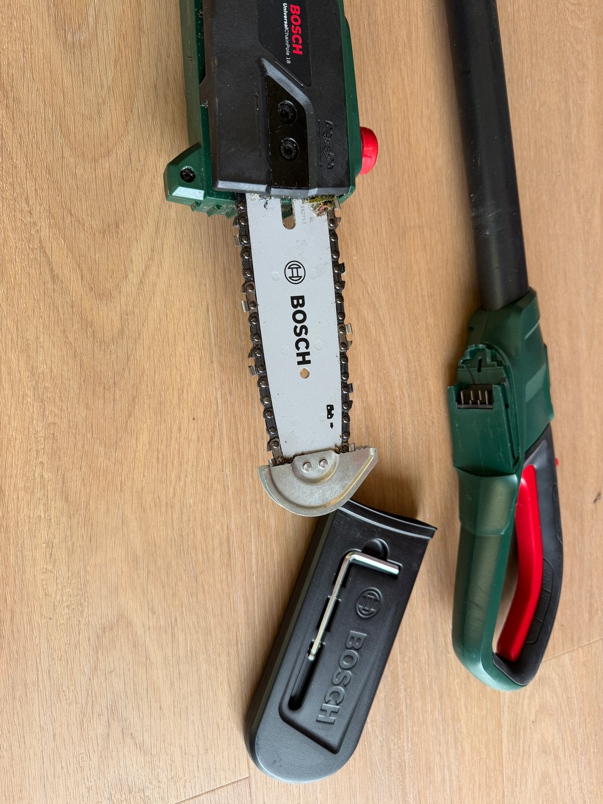 Bosch UniversalChainPole 18 accu kettingzaag, Ophalen, Gebruikt, Kettingzaag, 30 tot 70 mm