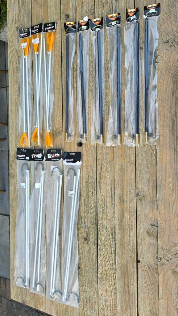 11# Hengel steunen/Banksticks (lees omschrijving), Ophalen of Verzenden