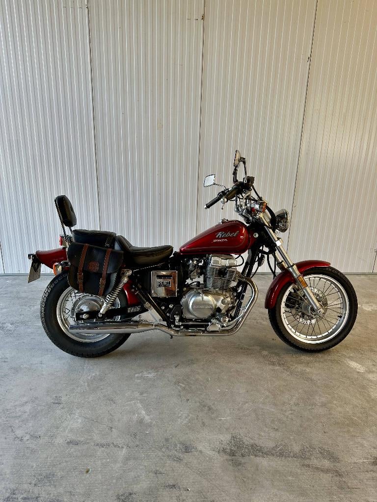 Honda Rebel 450 i.z.g.s., 450 cc, 2 cilinders, Chopper, Gebruikt