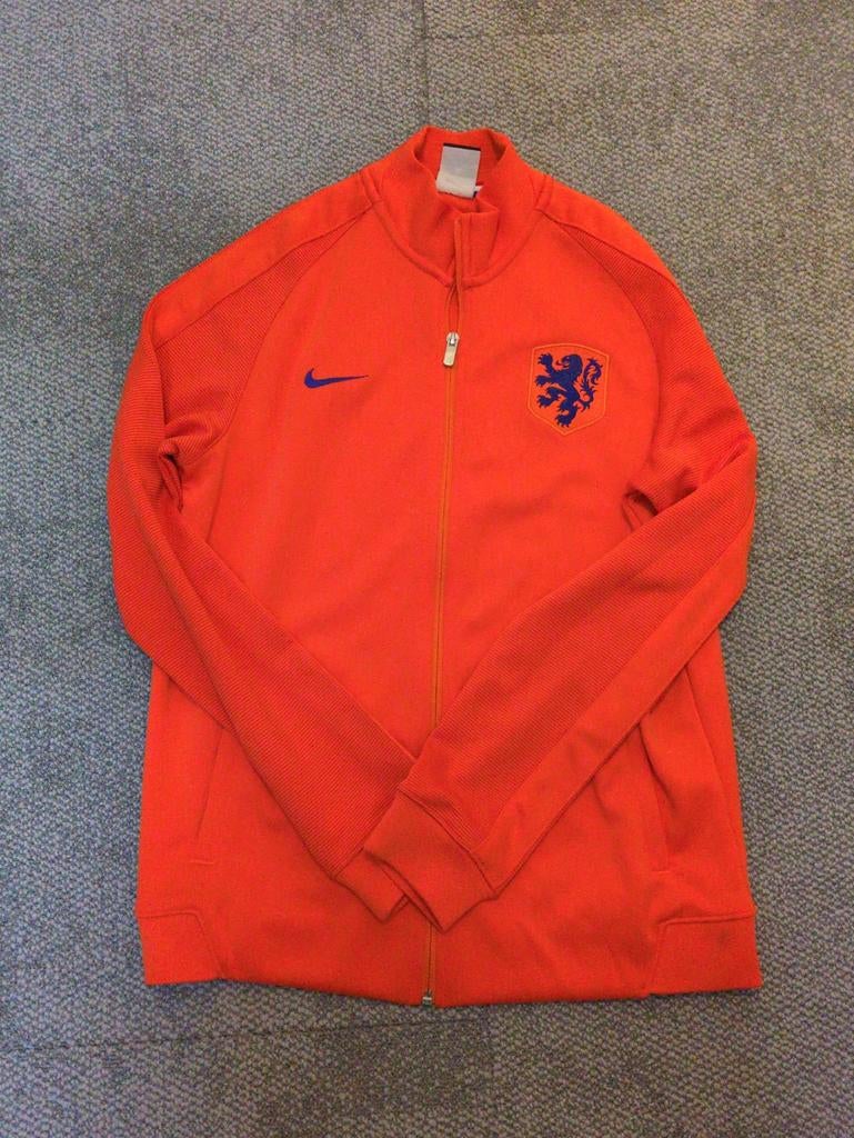 Oranje Nike Vest Nederlands Elftal, Nike, Ophalen of Verzenden, Voetbal, Gedragen