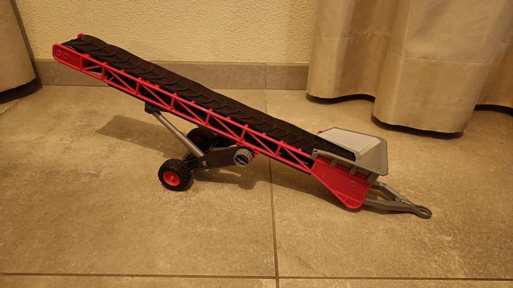 Bruder speelgoed transportband voor tractor, Ophalen of Verzenden, Zo goed als nieuw
