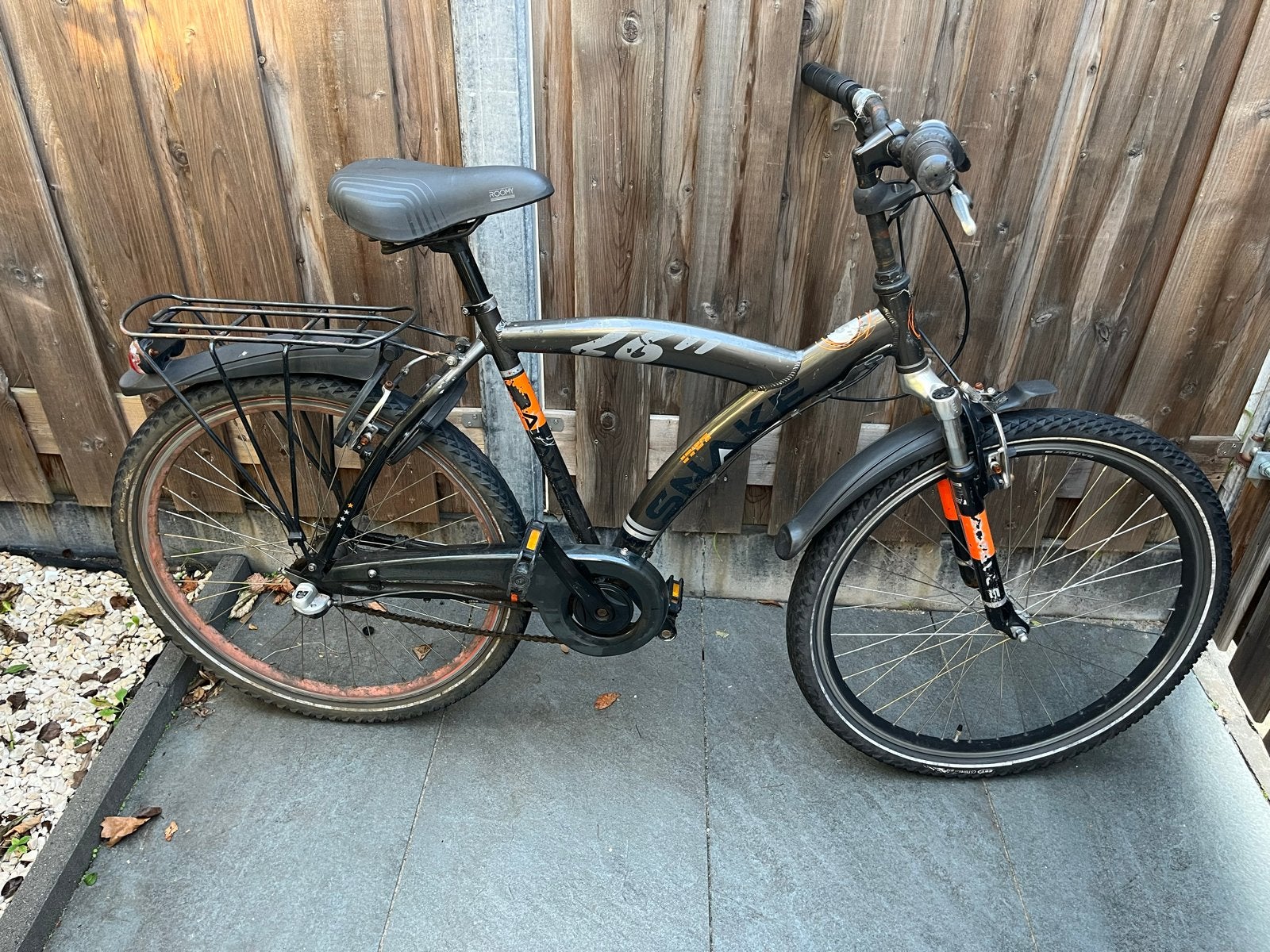 Batavus Snake 26 inch kinderfiets met 3 versnellingen, Fietsen en Brommers, 26 inch of meer, Terugtraprem, Gebruikt, Ophalen of Verzenden
