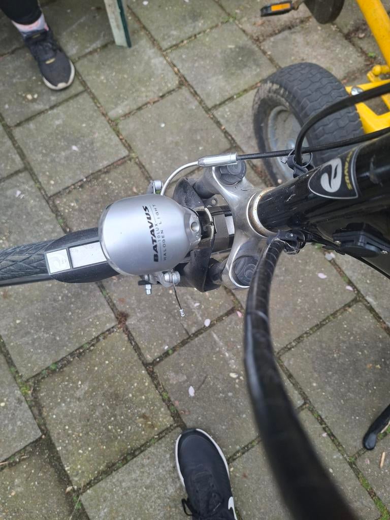 Kapotte Batavus elektrische fiets, Ophalen, Gebruikt, Minder dan 30 km per accu, Batavus