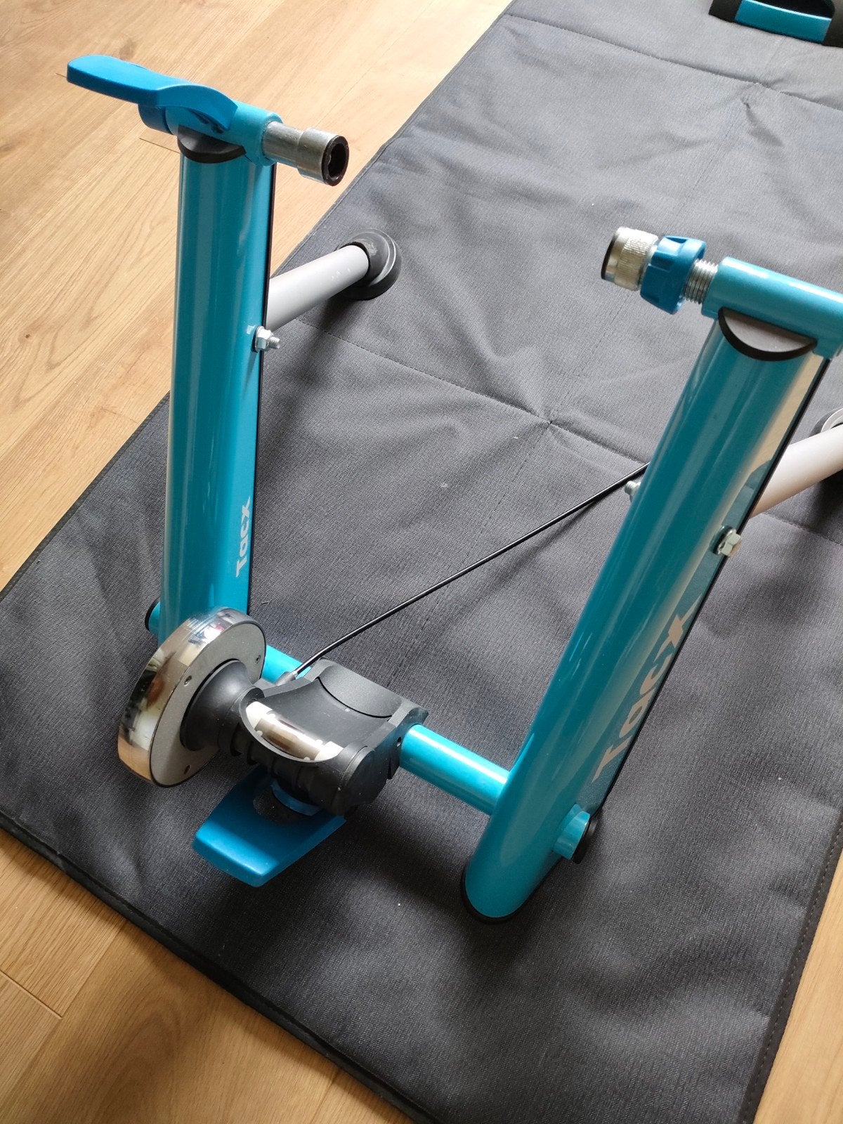 Tacx Blue Matic fietstrainer met accessoires, Ophalen of Verzenden, Gebruikt, Overige typen