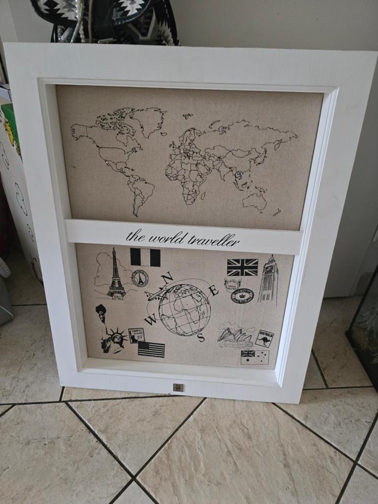 Riviera maison The World Traveller., Huis en Inrichting, Woonaccessoires | Lijsten, Ophalen of Verzenden, Zo goed als nieuw, 75 cm of meer