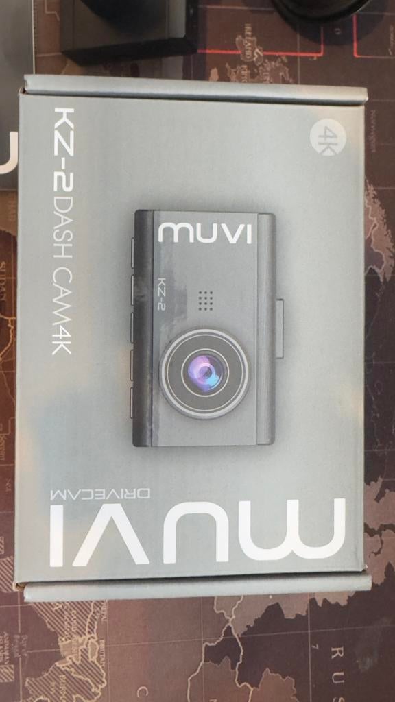 Muvi KZ-2 4K Dashcam - Nieuwstaat, Auto diversen, Dashcams, Zo goed als nieuw, Ophalen of Verzenden