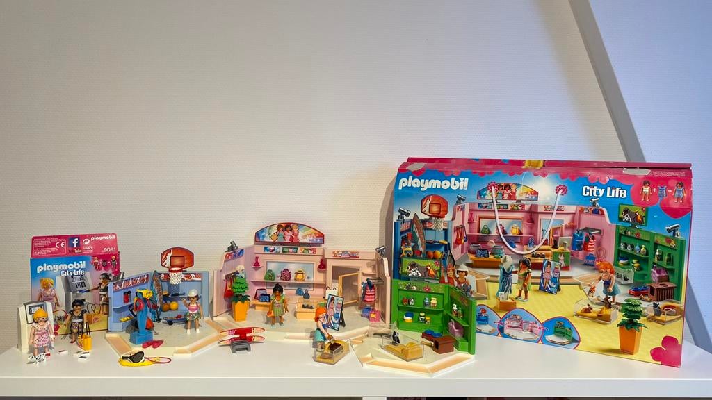 Playmobil winkelcentrum met pinautomaat, Kinderen en Baby's, Speelgoed | Playmobil, Ophalen of Verzenden