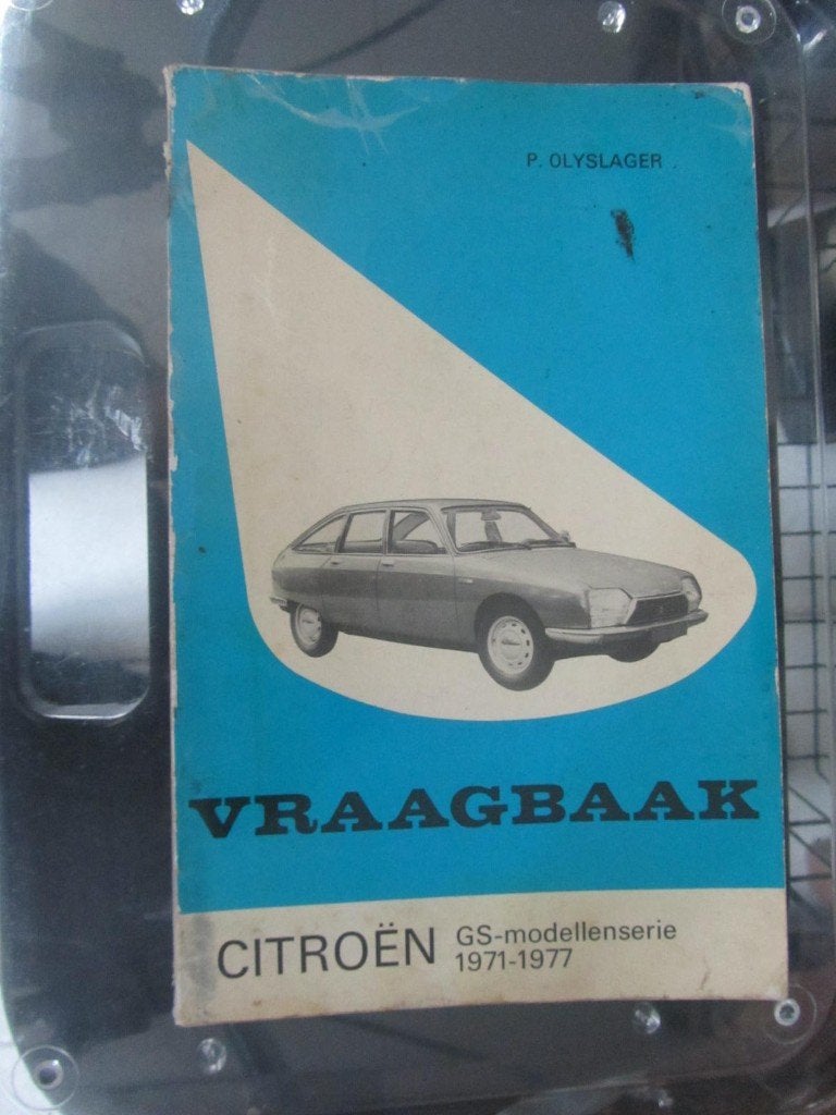 vraagbaak  Citroën  GS   1971 / 1977, Ophalen of Verzenden