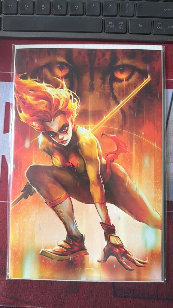 Thundercats cheetara #1 ivan tao virgin exclusive, Boeken, Strips | Comics, Eén comic, Ophalen of Verzenden, Zo goed als nieuw