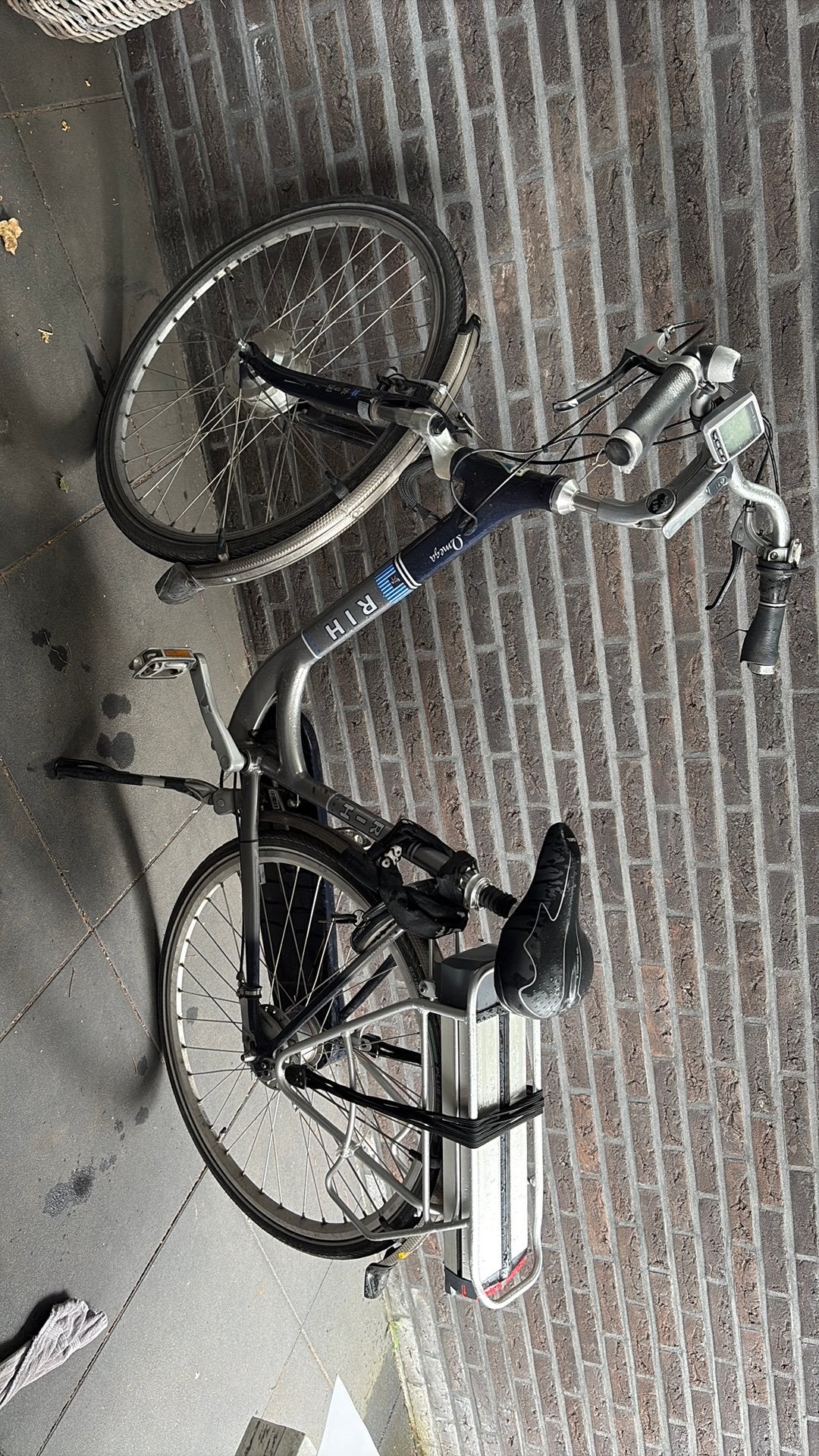 Elektrische fiets met vernieuwde accu, Ophalen, Gebruikt, Overige merken
