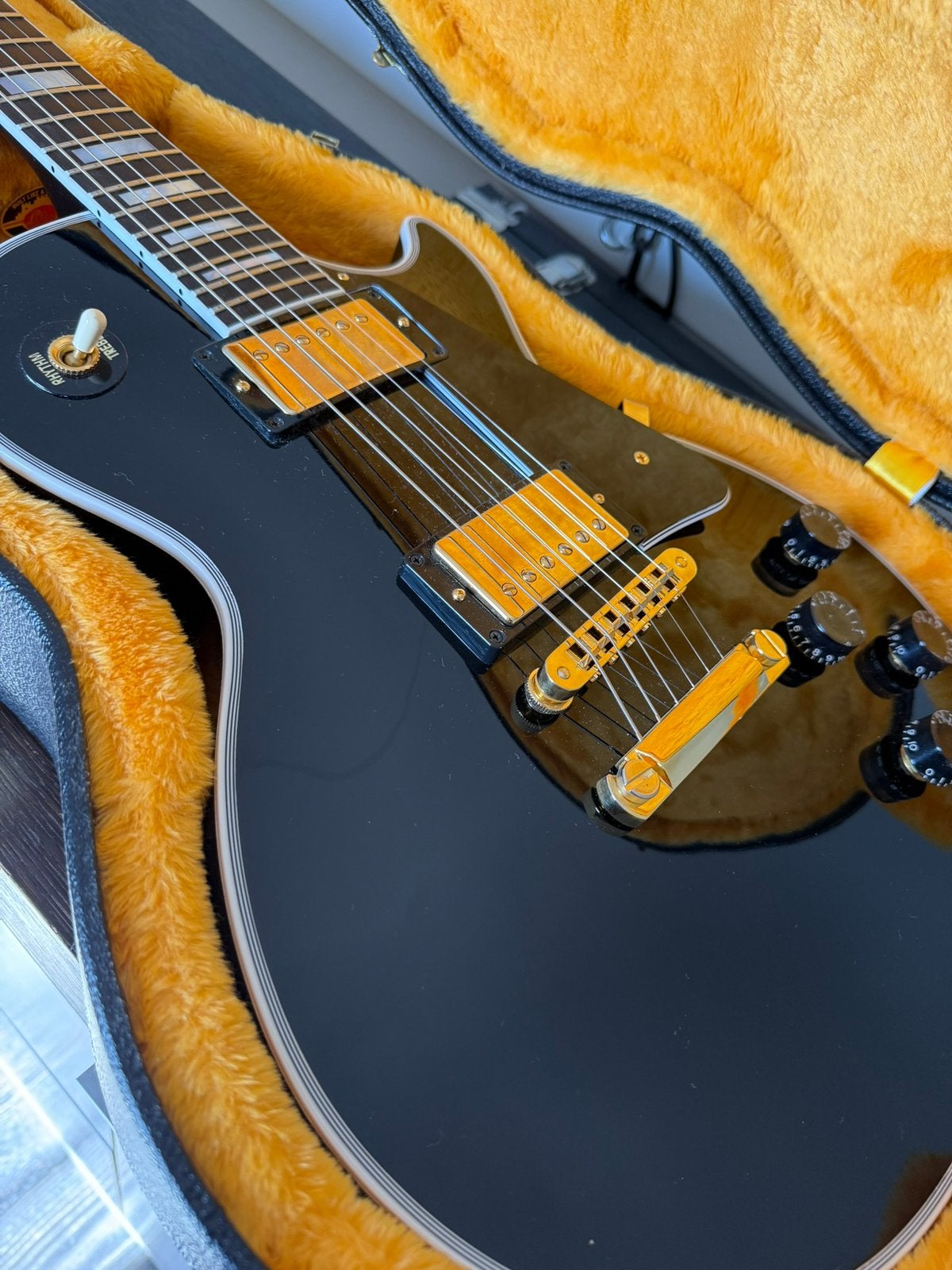 Gibson Les Paul Custom CS 2024 black, Muziek en Instrumenten, Snaarinstrumenten | Gitaren | Elektrisch, Ophalen, Gebruikt, Solid body