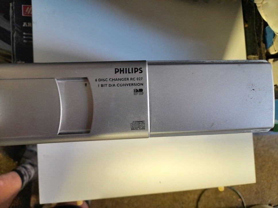 Philips CD Wisselaar 6 CD's met DIN aansluiting, Ophalen of Verzenden