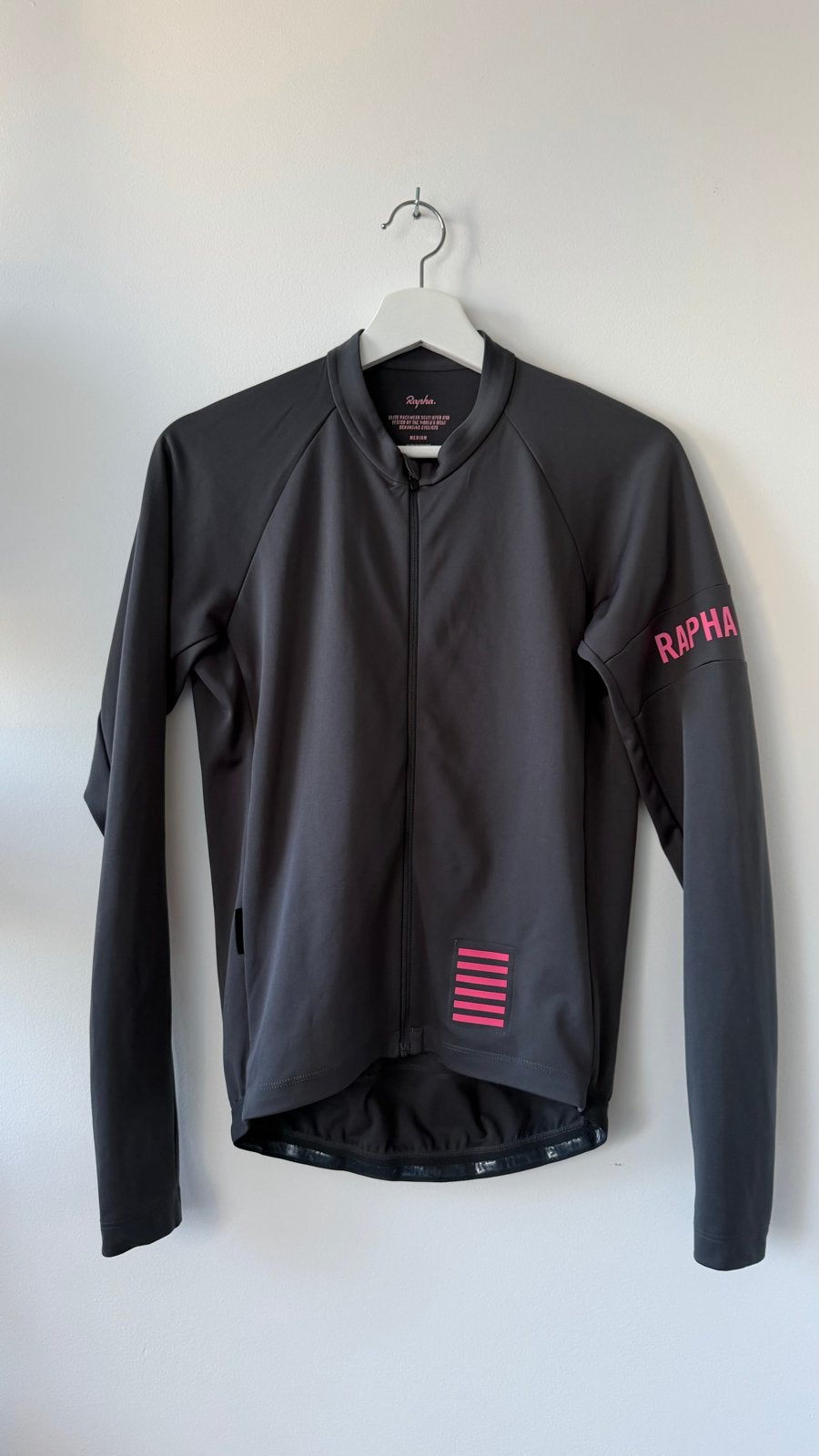 Rapha fietsbroek met bretels & shirt lange mouwen - Maat M, Ophalen of Verzenden, Zo goed als nieuw, Bovenkleding, Heren