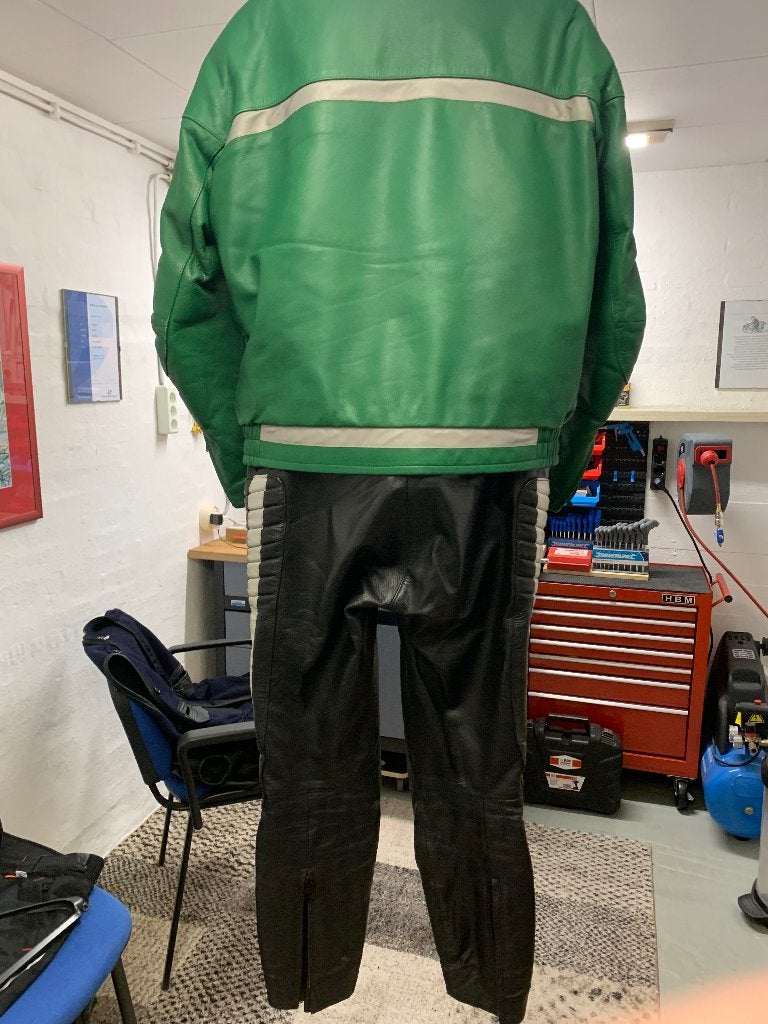 Motor leren combi-pak, Motoren, Damen, Ophalen of Verzenden, Tweedehands, Heren