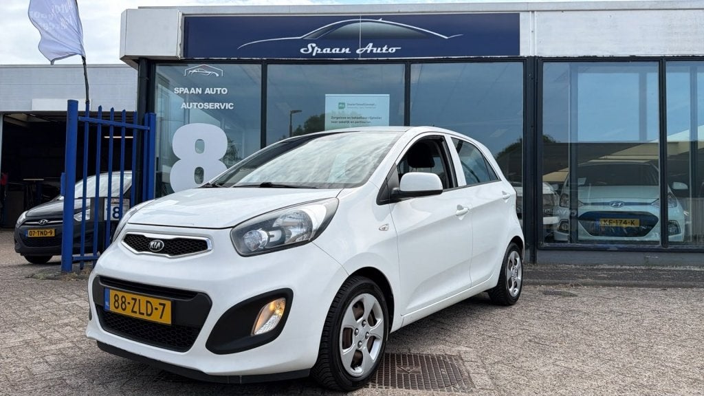 Kia Picanto 1.0 CVVT Comfort P. | 5 DEURS | AIRCO | ELEC RAM, Euro 5, Stof, Gebruikt, Emergency brake assist