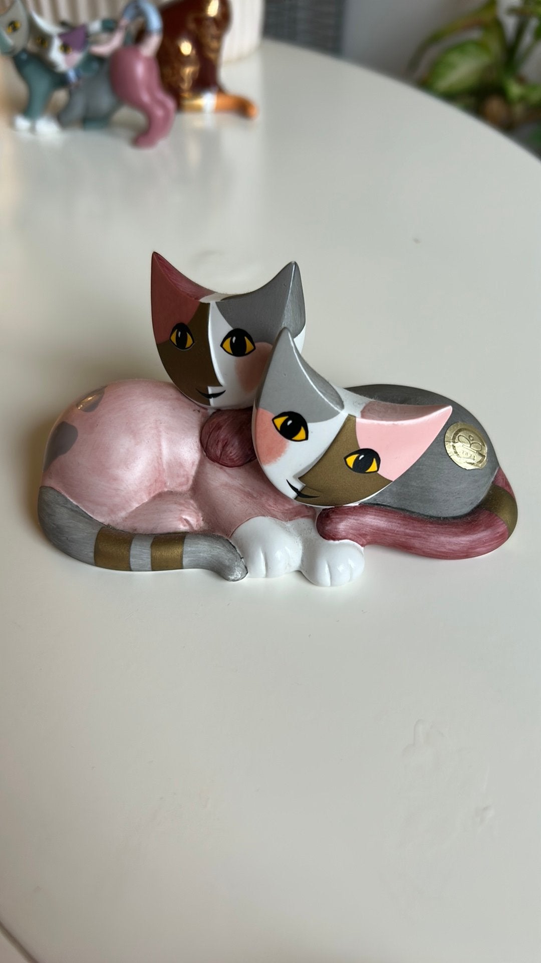 Goebel katten pastel kleuren, Ophalen of Verzenden, Zo goed als nieuw, Dier