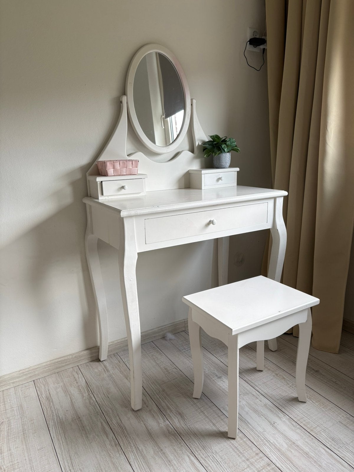 Make-up tafel, Huis en Inrichting, Tafels | Kaptafels, Ophalen, Gebruikt, 50 tot 100 cm, Minder dan 100 cm