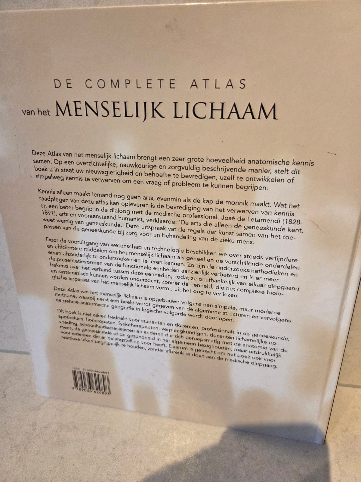 De complete atlas van het menselijk lichaam / nieuwe editie, Boeken, Studieboeken en Cursussen, Ophalen of Verzenden, Beta, Zo goed als nieuw