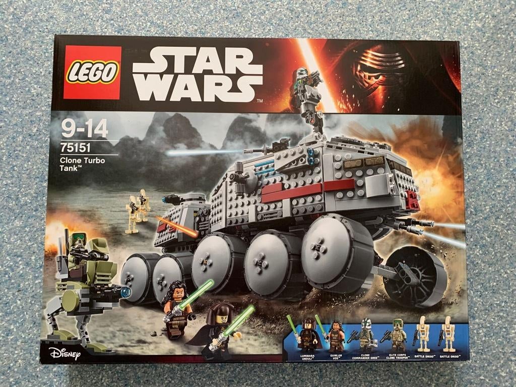 Lego Star Wars Clone Turbo Tank 75151, Kinderen en Baby's, Speelgoed | Duplo en Lego, Star Wars, Lego, Nieuw, Ophalen of Verzenden