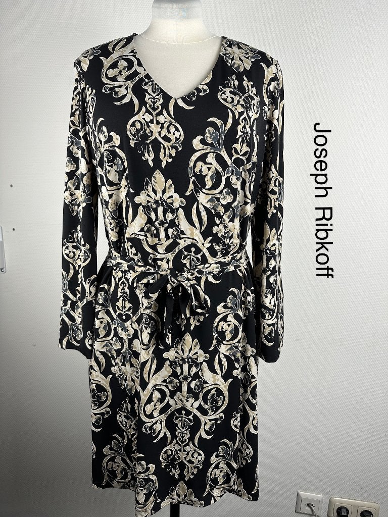 Joseph Ribkoff Jurk  (mt: 46) 18,6/57, Kleding | Dames, Joseph Ribkoff, Joseph Ribkoff, Zwart, Maat 46/48 (XL) of groter