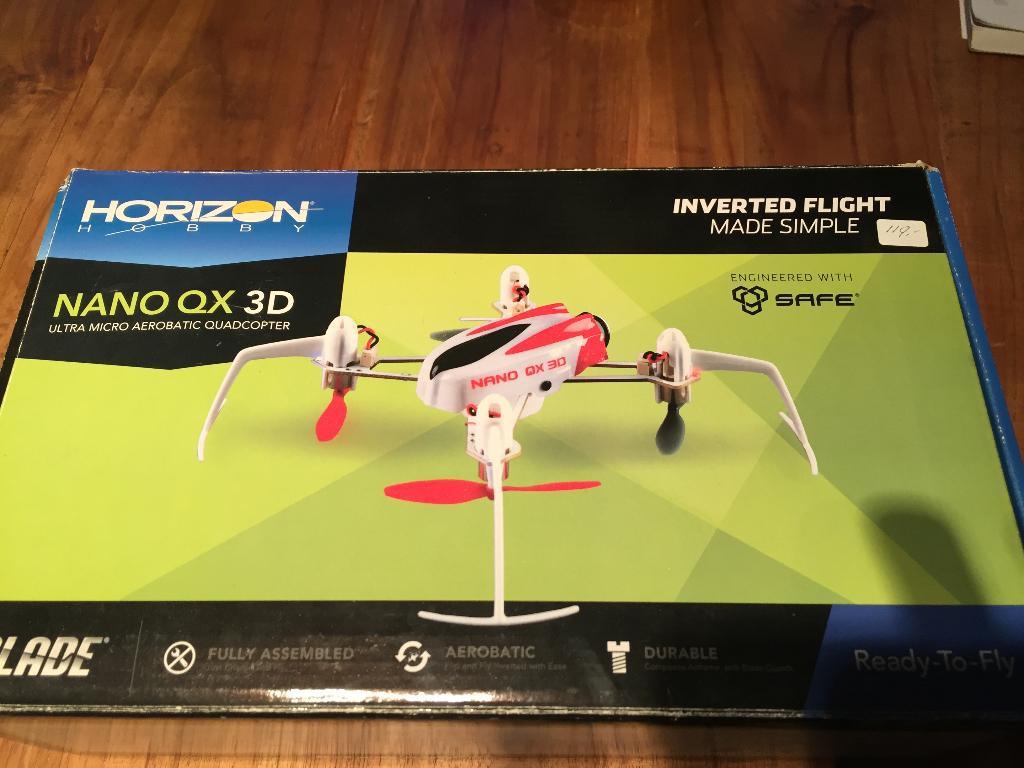 Blade Nano QX3d Quadcopter, Audio, Tv en Foto, Drones, Ophalen, Gebruikt, Overige merken