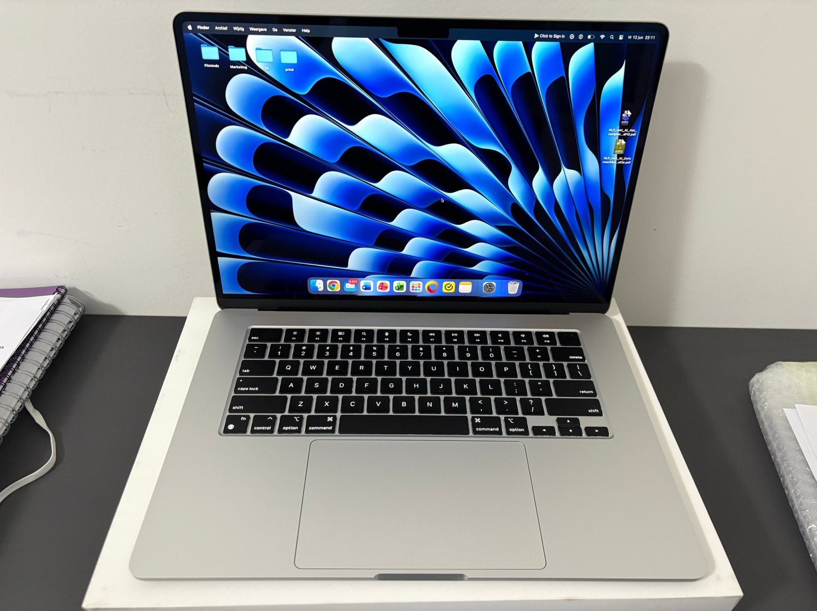 MacBook Air 15” M2 2023 | 8GB | 256GB | 95% Accu, 256 GB, 8 GB, Ophalen of Verzenden, Zo goed als nieuw
