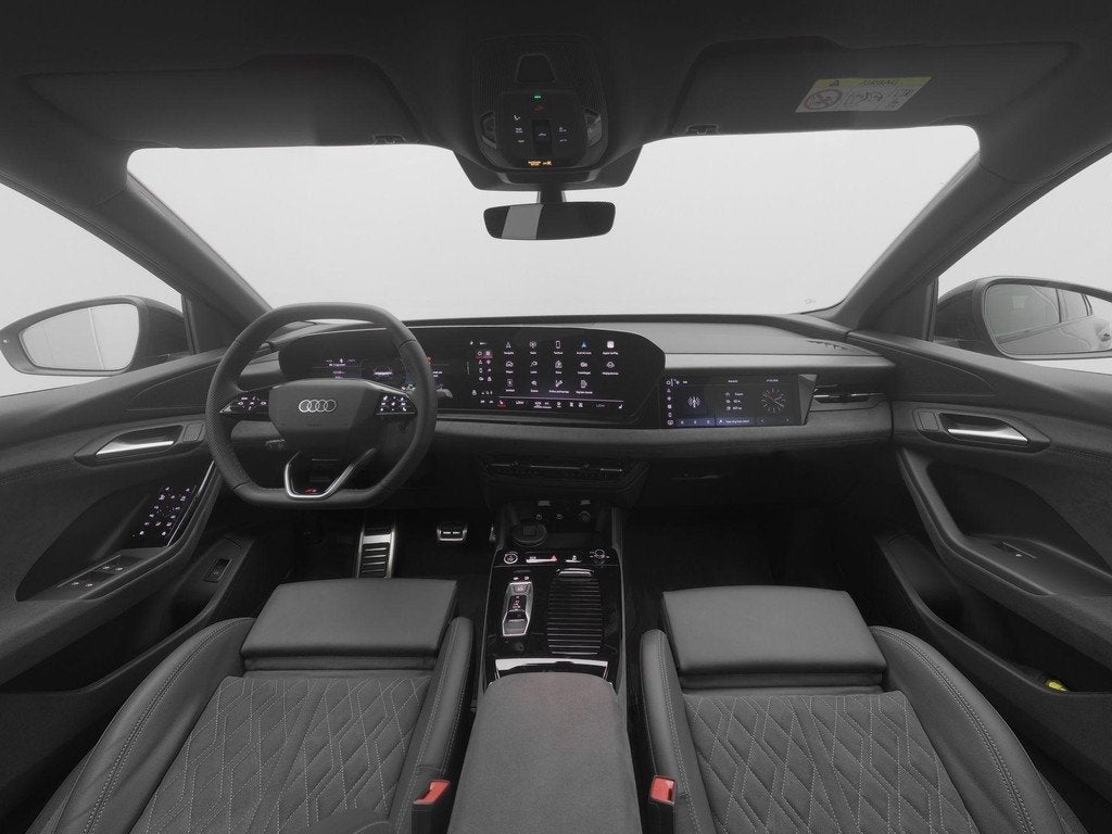 Audi Q6 Sportback e-tron edition 83 kWh | Bijrijderscherm |, Auto's, Automaat, Gebruikt, Zwart, 252 pk