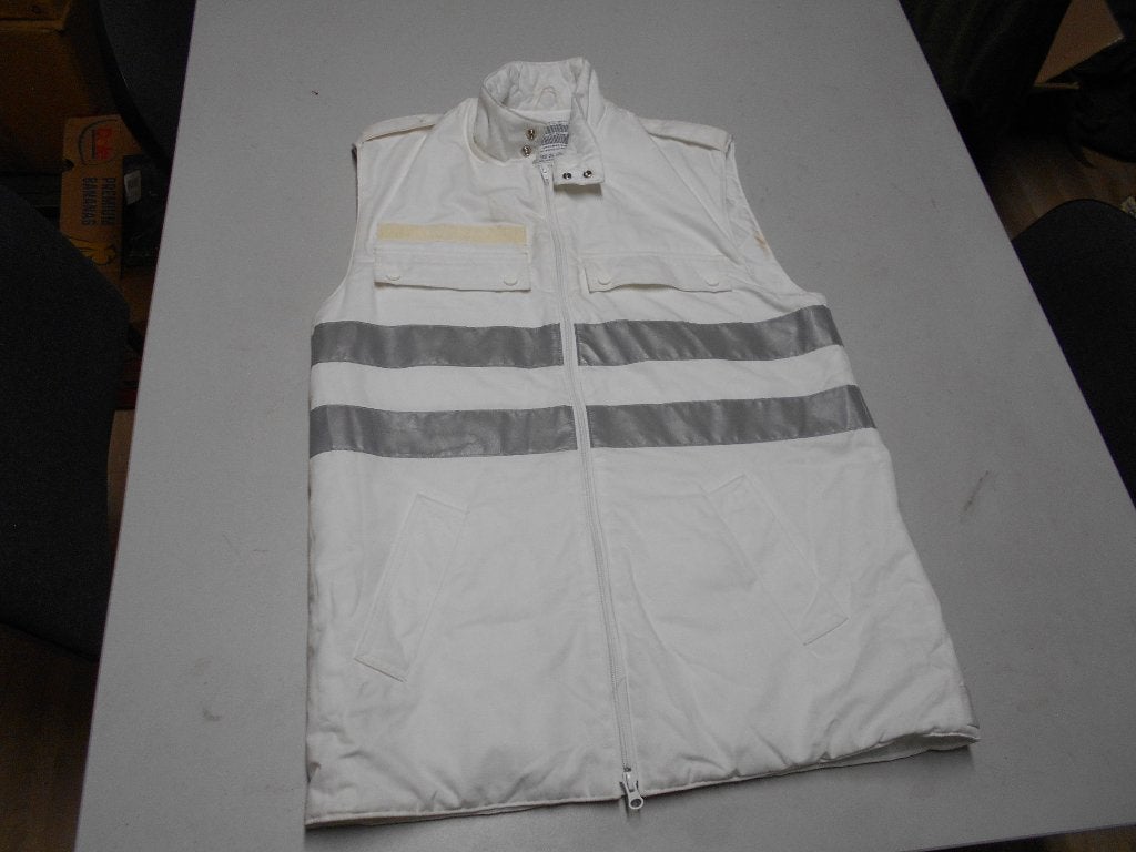 Bodywarmer wit Nederlands leger diverse maten, Ophalen of Verzenden, Landmacht, Nederland, Kleding of Schoenen