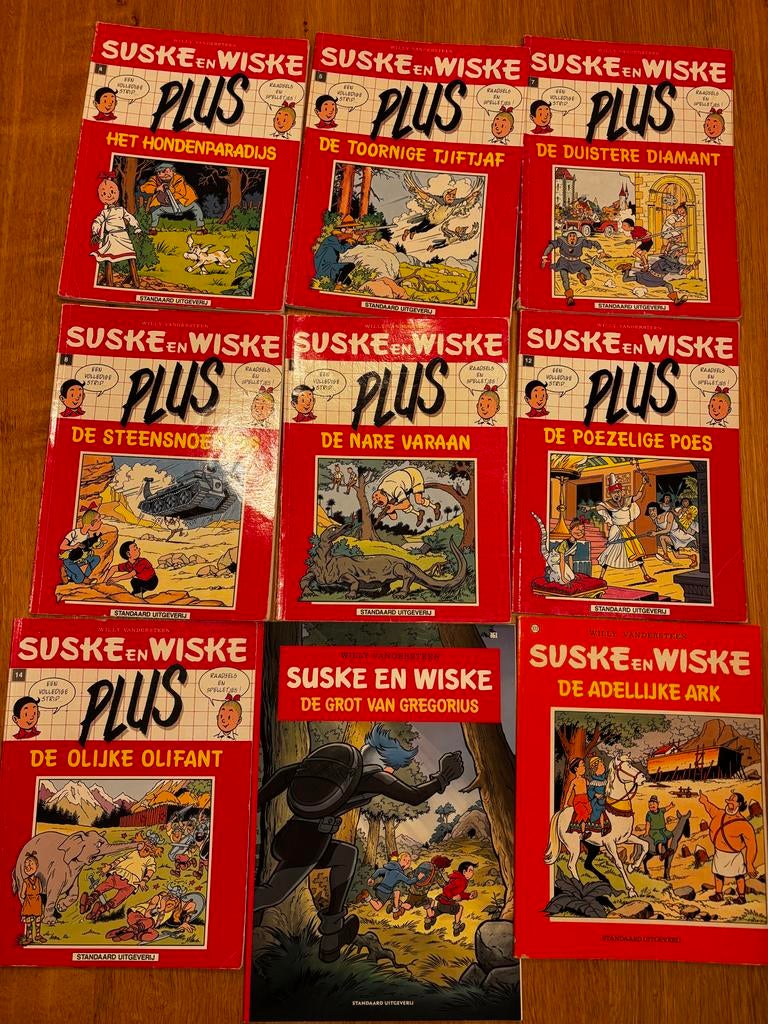 Suske en Wiske (Plus), Meerdere stripboeken, Ophalen of Verzenden, Gelezen