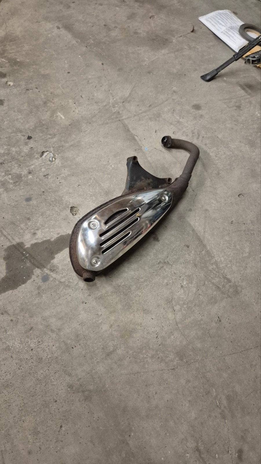 Vespa LX50 2T Uitlaat - Origineel en Gebruikt, Ophalen, Gebruikt, Uitlaat, Vespa