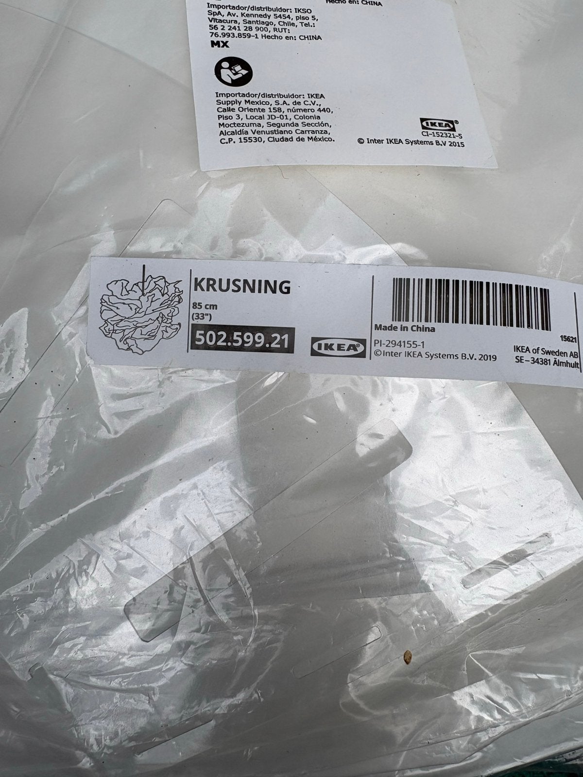 IKEA KRUSNING Hanglamp - Nieuw in verpakking, Ophalen, Nieuw, Overige materialen