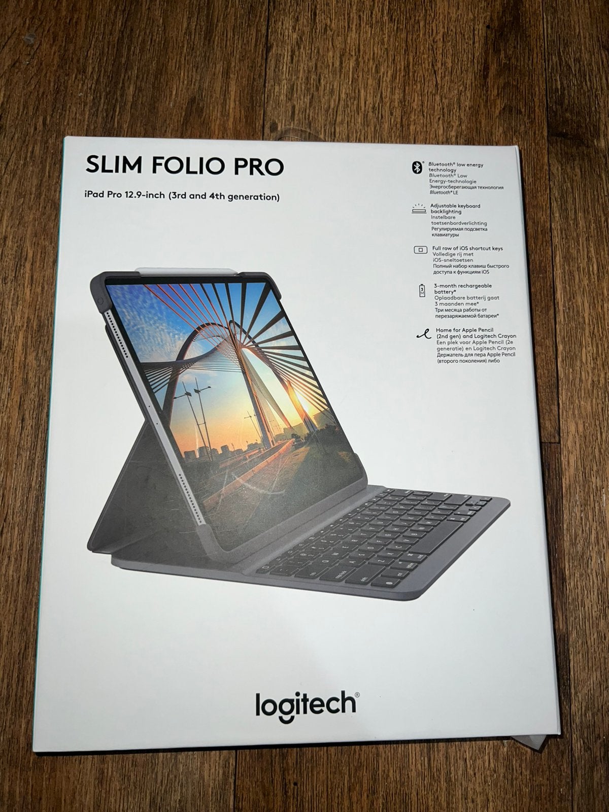 Ipad pro keyboard, Ophalen, Zo goed als nieuw, Bescherming voor- en achterkant