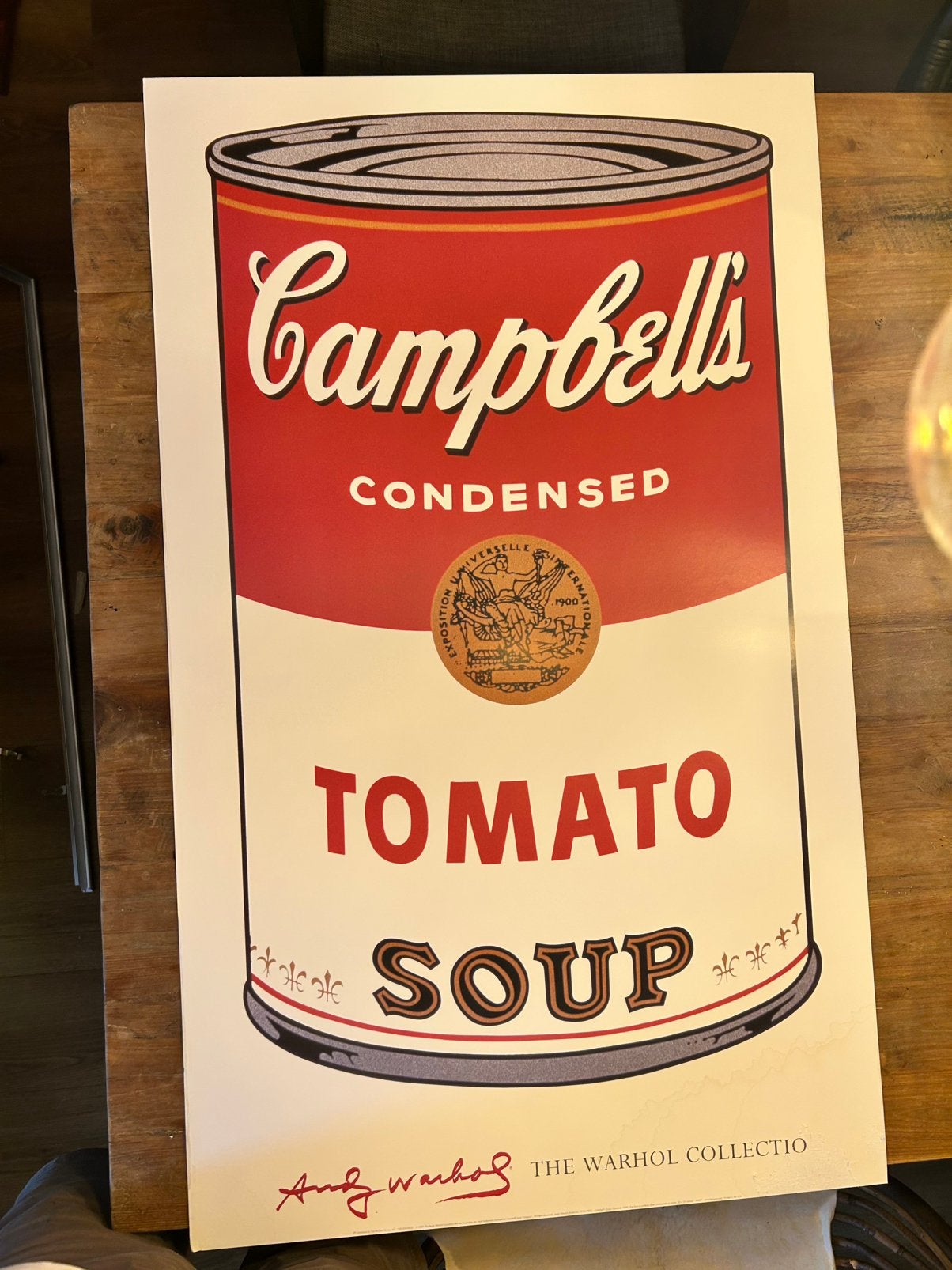 Andy Warhol Campell’s Soup, Ophalen, Overige onderwerpen, Offsetdruk
