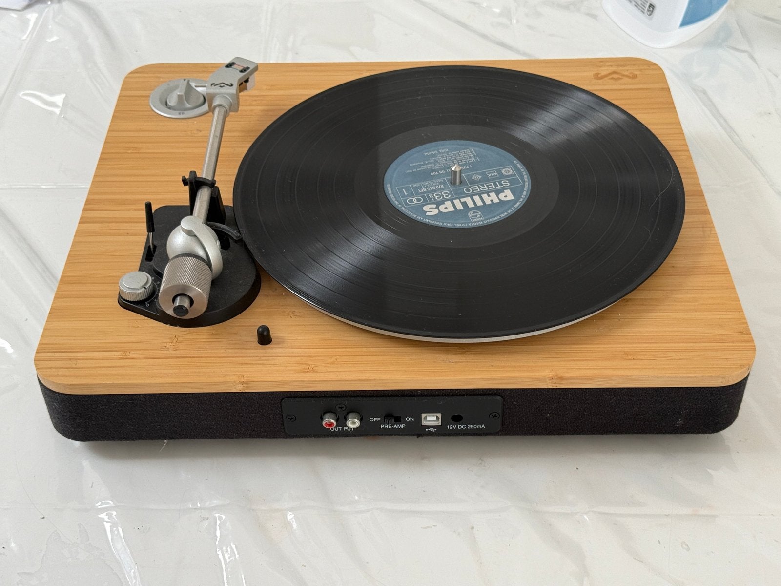 Marley platenspeler - Werkt perfect, zonder stofkap, Gebruikt, Marley, Marley, USB-aansluiting