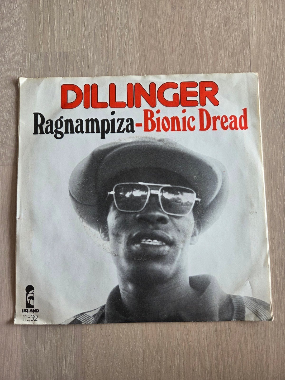 Dillinger - Ragnampiza-Bionic Dread 7 inch vinyl single, Gebruikt, 7 inch, Ophalen of Verzenden, Reggae en Ska
