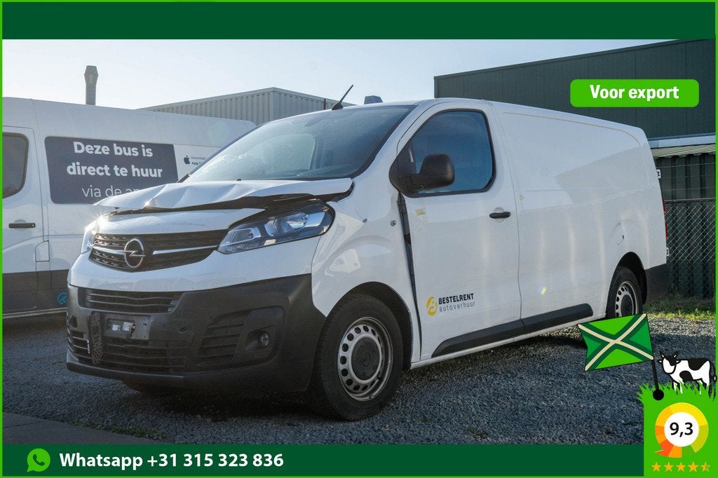 Opel Vivaro L3H1 | 123 PK | Cruise | Airco | Navigatie, Voorwielaandrijving, Stof, Gebruikt, 4 cilinders