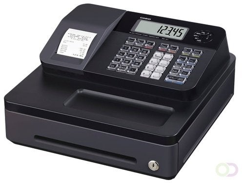 2 gebruikte kassa's Olympia CM 912 eb Casio SE G1 en, Ophalen