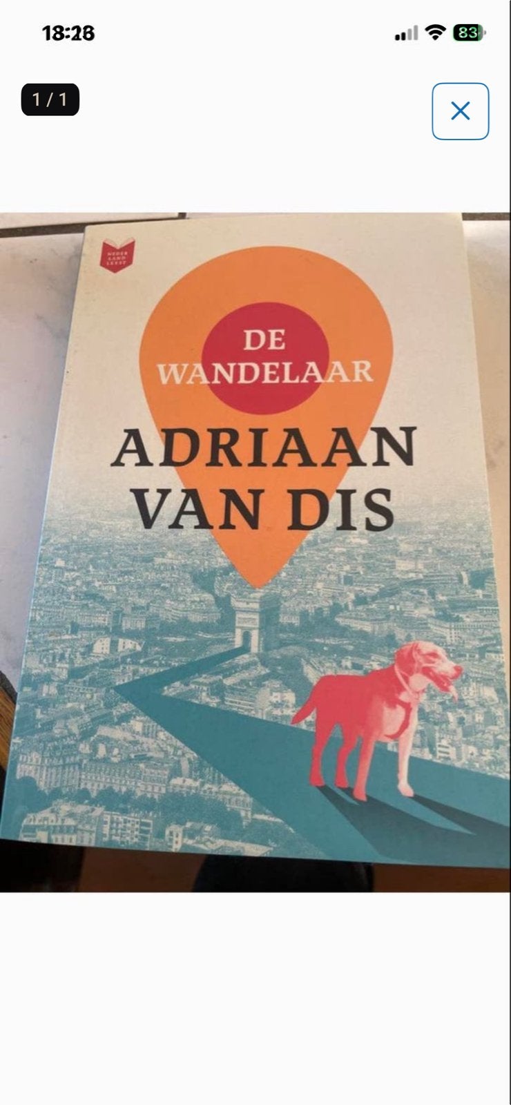 De Wandelaar - Adriaan van Dis, Ophalen of Verzenden, Gelezen, Nederland