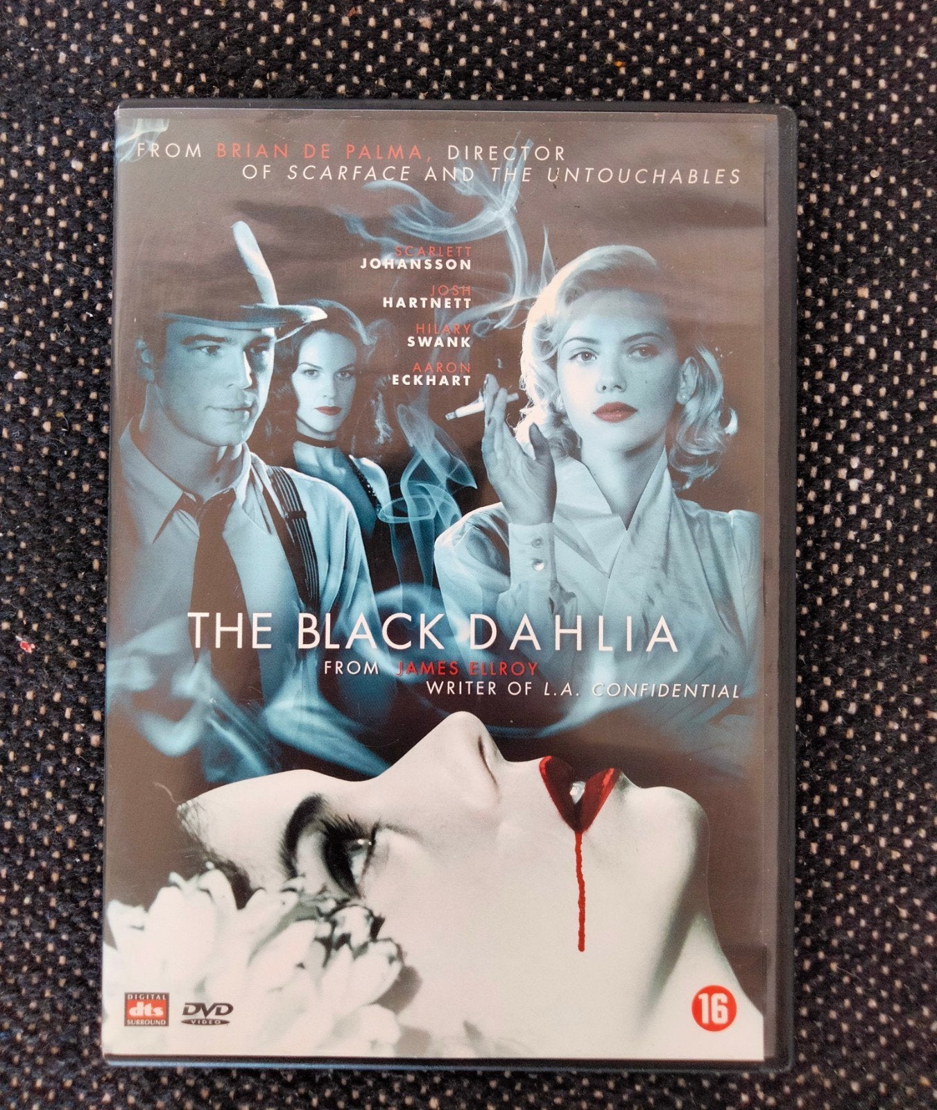 The Black Dahlia DVD - Misdaadthriller van Brian De Palma, Maffia en Misdaad, Vanaf 16 jaar, Nederlands, Ophalen of Verzenden