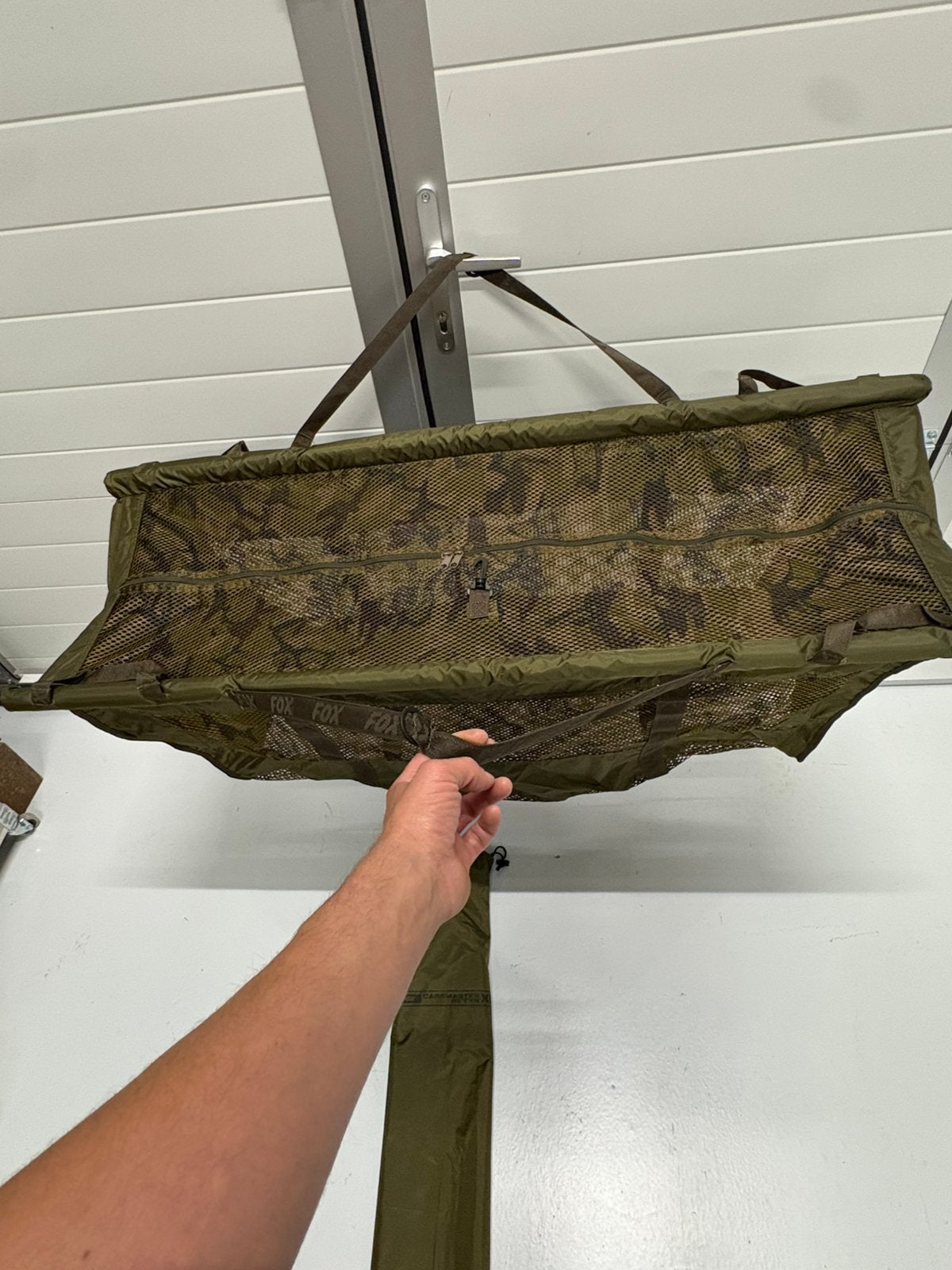 Fox  carpmaster XL STR bewaar zak, Ophalen, Nieuw, Complete set