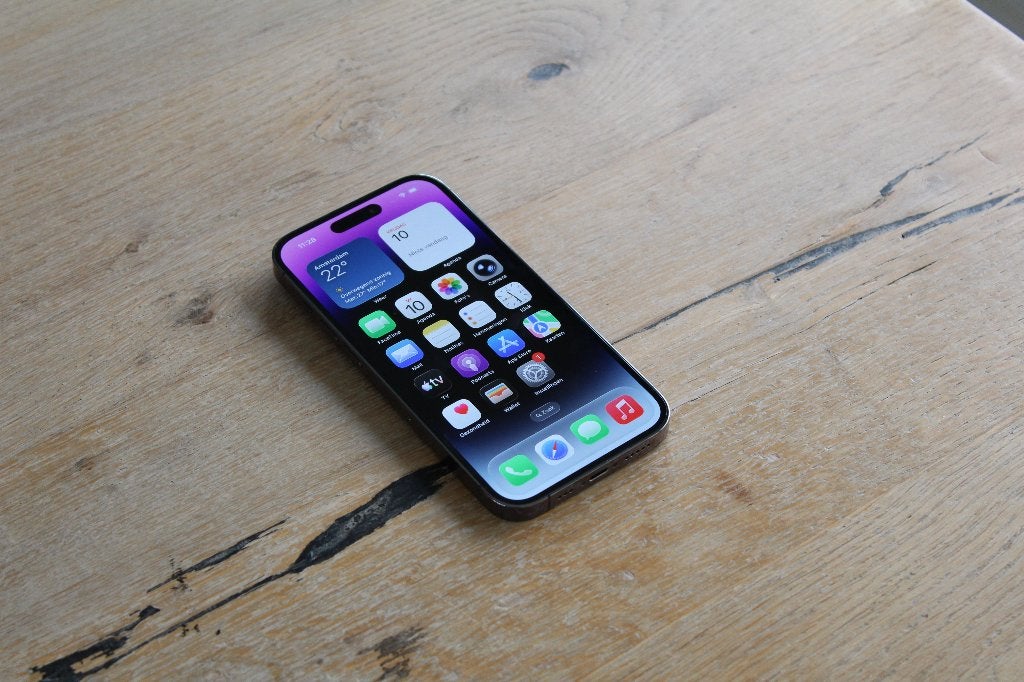 iPhone 14 Pro - 128GB - Deep Purple | Zeer netjes | Garantie, Telecommunicatie, Mobiele telefoons | Apple iPhone, 89 %, Apple