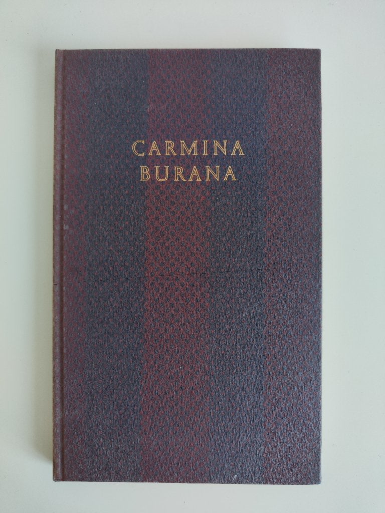 Carmina burana, Ophalen of Verzenden, Zo goed als nieuw, Diverse auteurs, Meerdere auteurs