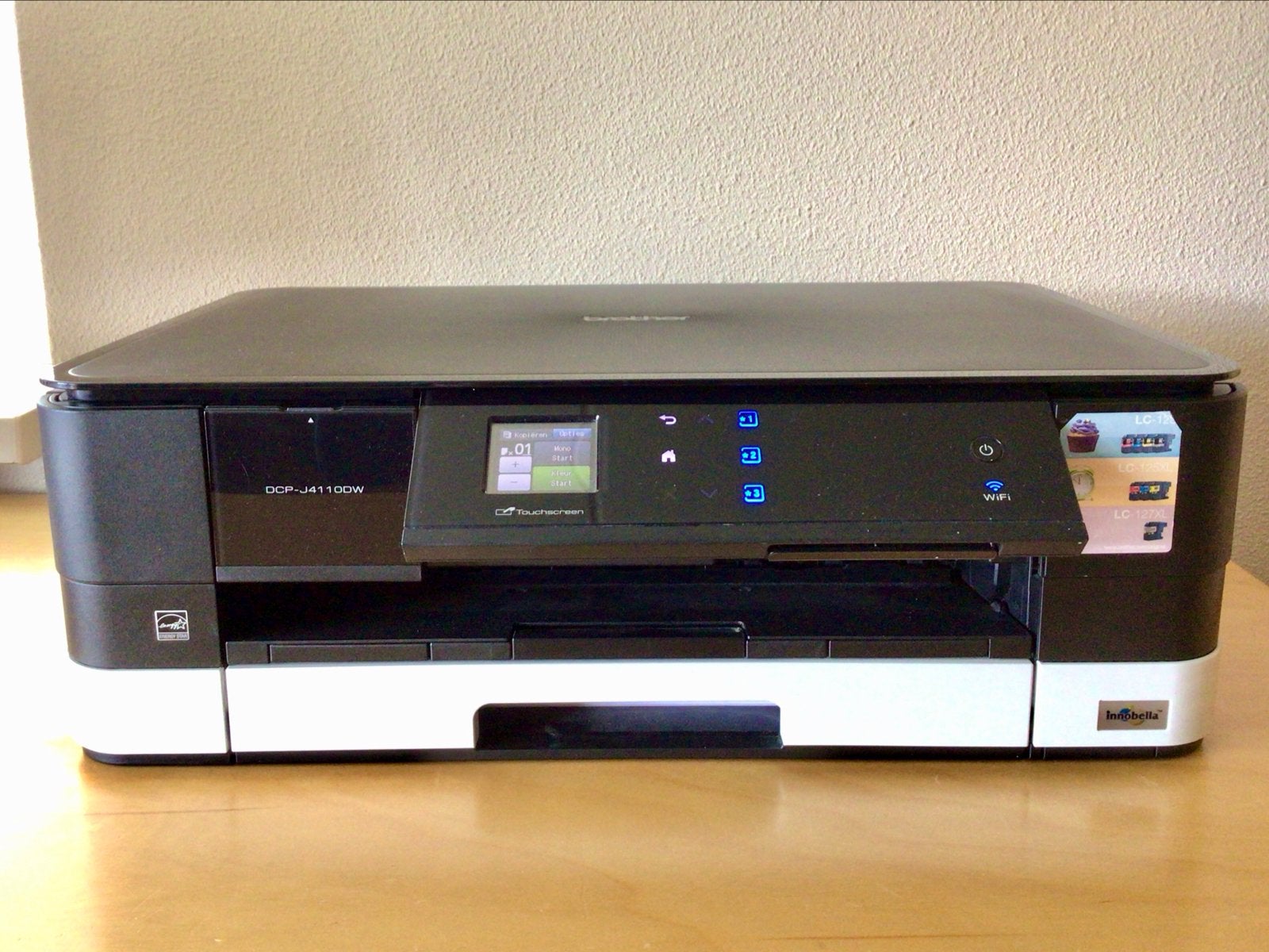 Brother DCP-J4110DW All-in-One printer + heel veel inkt, Computers en Software, Ophalen, Inkjetprinter, All-in-one, Kleur printen