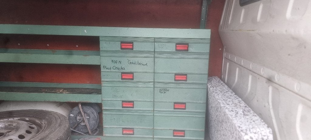 bedrijfswageninrichting / kastenwand VW T4, Ophalen, Gebruikt, Volkswagen
