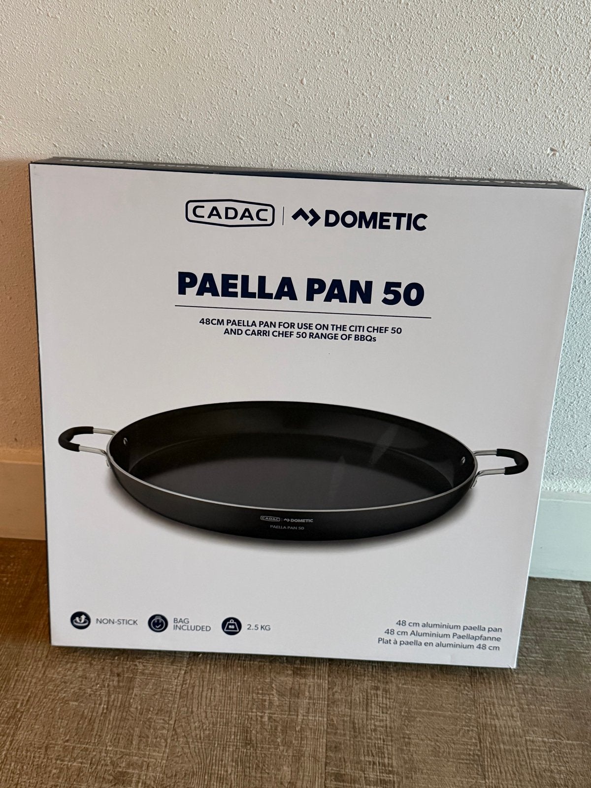 Cadac Dometic Paella Pan 50 - 48cm Aluminium, Tuin en Terras, Gasbarbecues, Ophalen, Nieuw