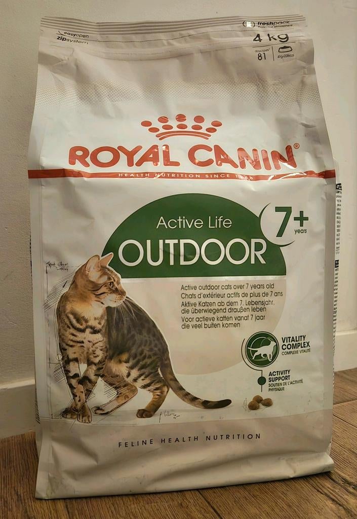 Royal Canin Active Life Outdoor Adult 7+, 4kg, Ophalen of Verzenden, Kat