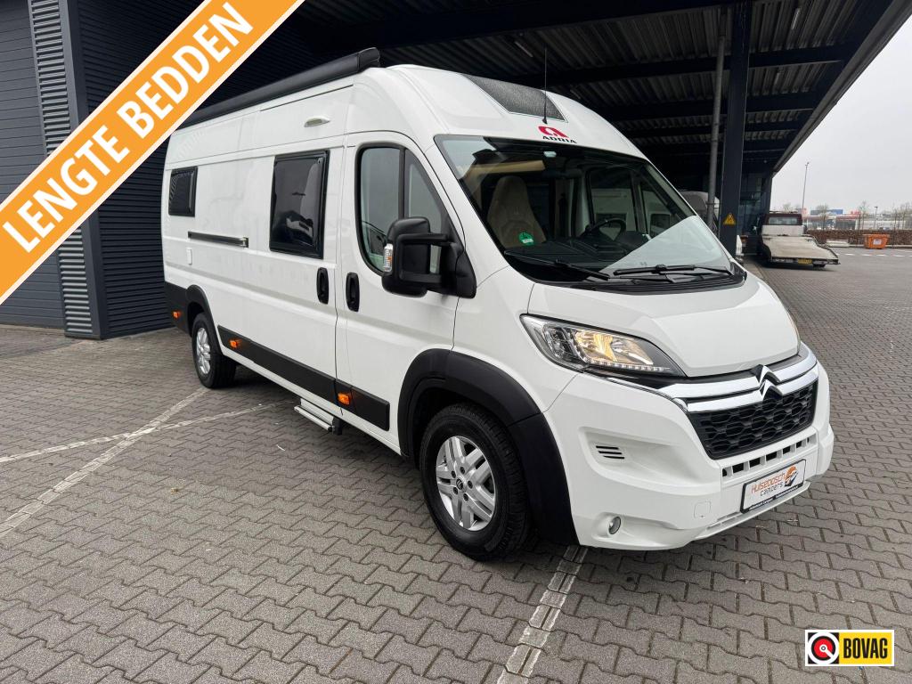 Adria Twin 640, Euro 6. Luchtvering etc., Caravans en Kamperen, Campers, Ringverwarming, Tot en met 2, Bedrijf, Adria