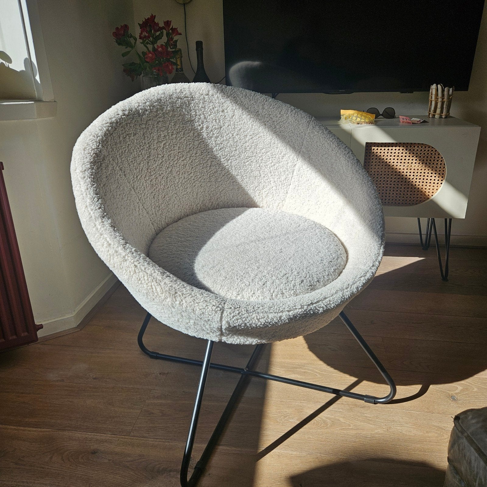 Fauteuil Houston beige, Ophalen, Zo goed als nieuw, Overige kleuren, Eén