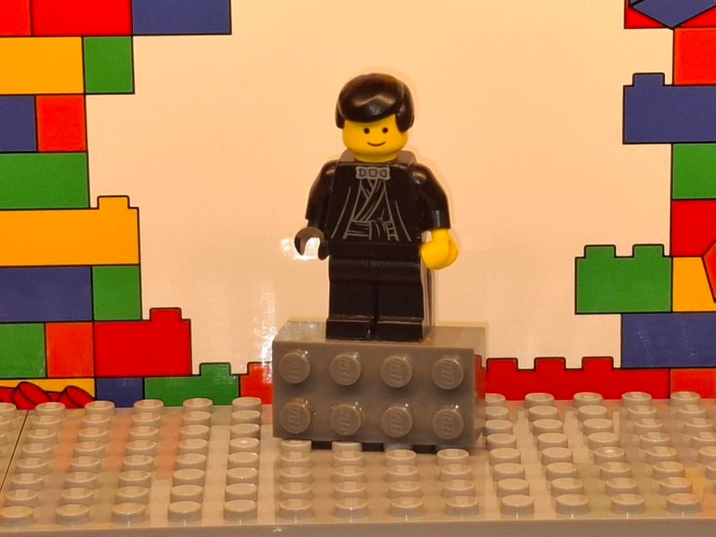 Lego poppentje met magneet, Inclusief minifiguren, Lego, Ophalen of Verzenden, Zo goed als nieuw