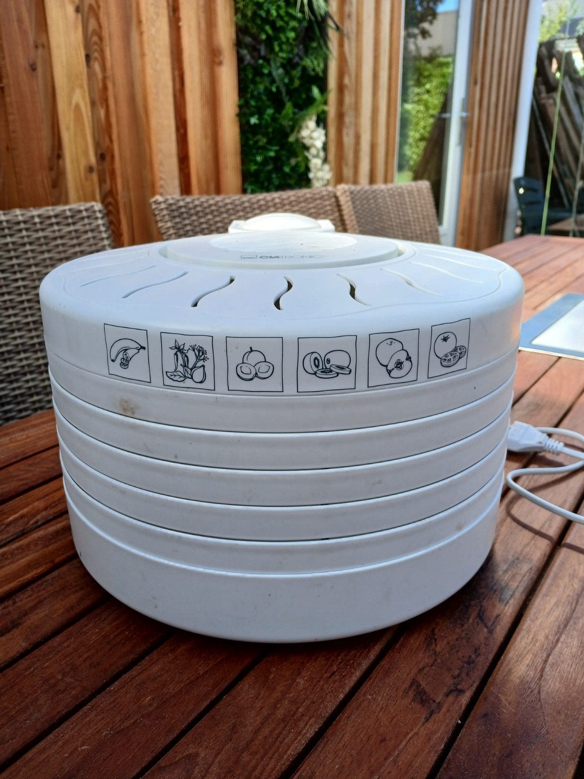Clatronic Droogautomaat - Voedseldroger voor fruit en groent, Witgoed en Apparatuur, Ophalen